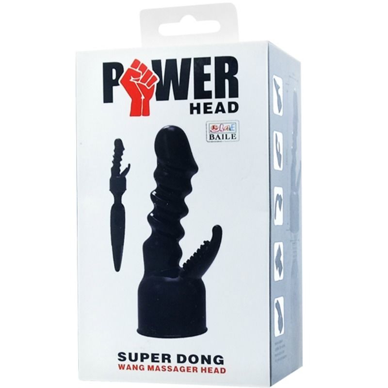 BAILE - POWER HEAD CABEZAL INTERCAMBIABLE PARA ESTIMULACIÓN INTERNA Y CLITORIS - Imagen 6