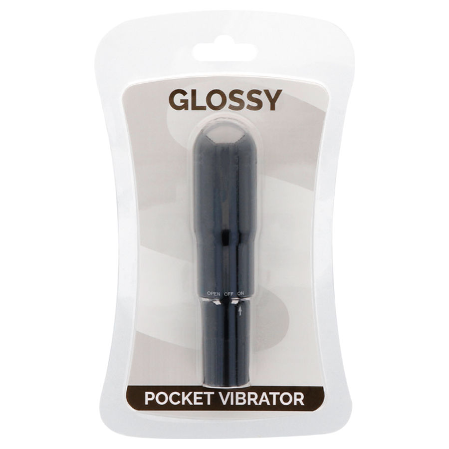 GLOSSY - POCKET VIBRADOR NEGRO - Imagen 2