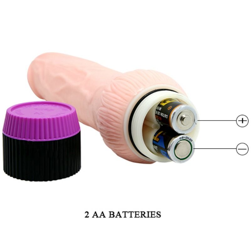 BAILE - ADOUR CLUB VIBRADOR REALÍSTICO BASE ANCHA 22 CM - Imagen 5