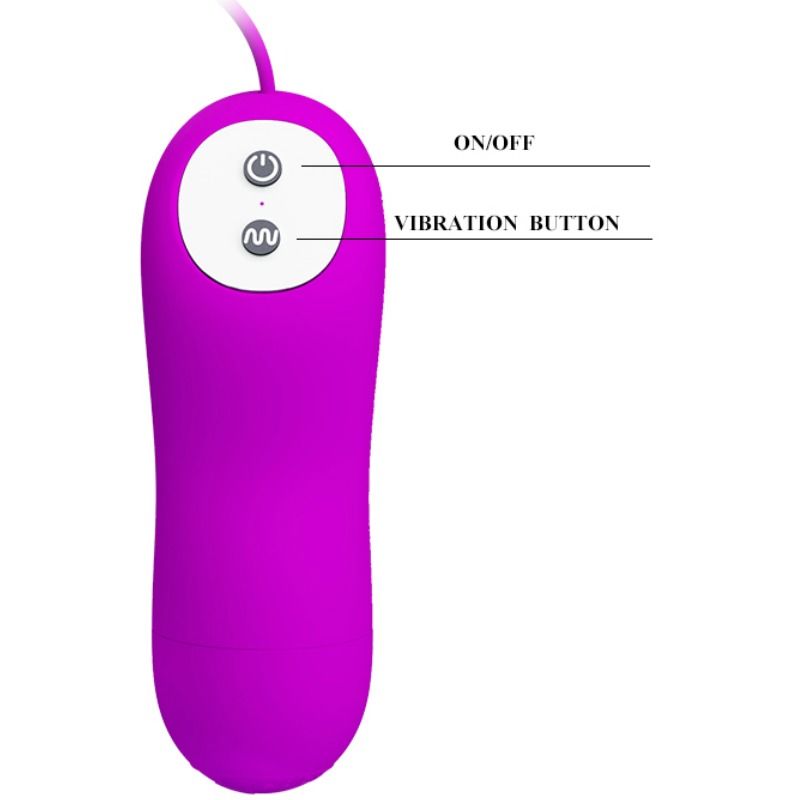 PRETTY LOVE - IRMA HUEVO VIBRADOR DOBLE - Imagen 4