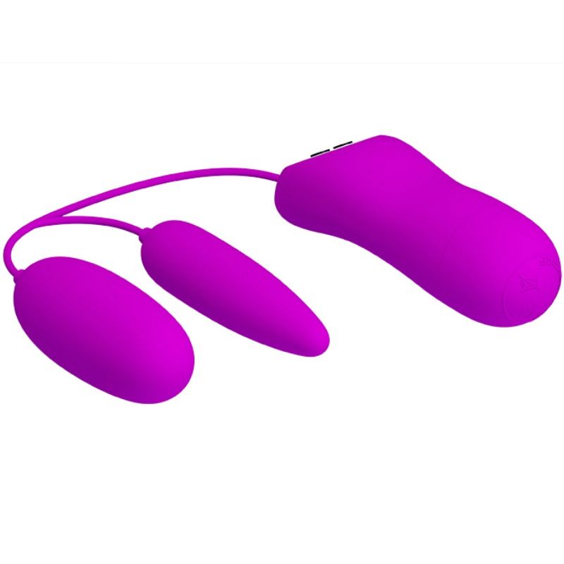 PRETTY LOVE - IRMA HUEVO VIBRADOR DOBLE - Imagen 2