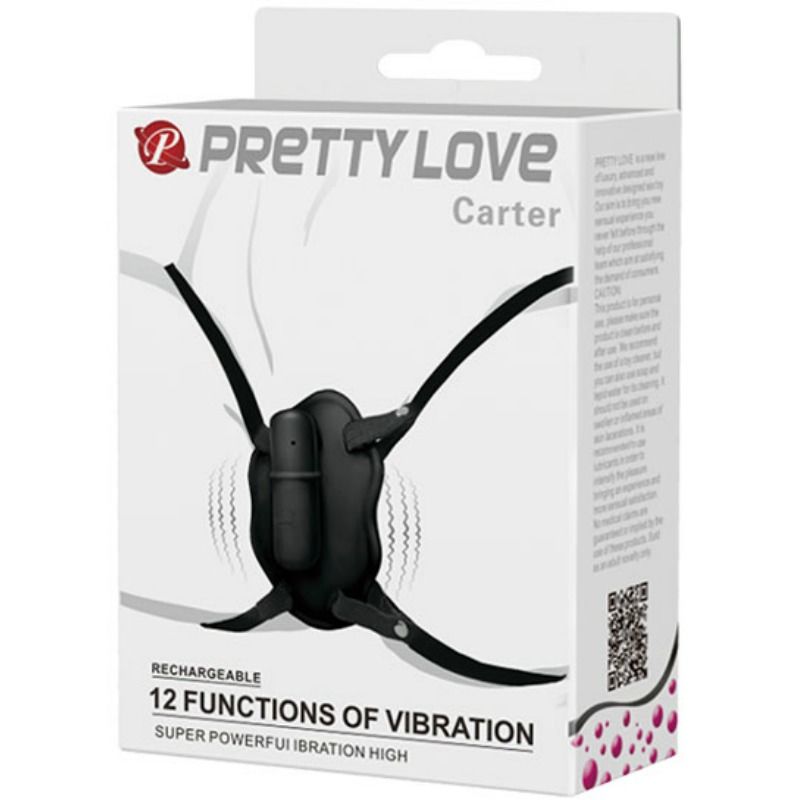 PRETTY LOVE - STRAP ON CON BALA VIBRADORA CARTER - Imagen 3
