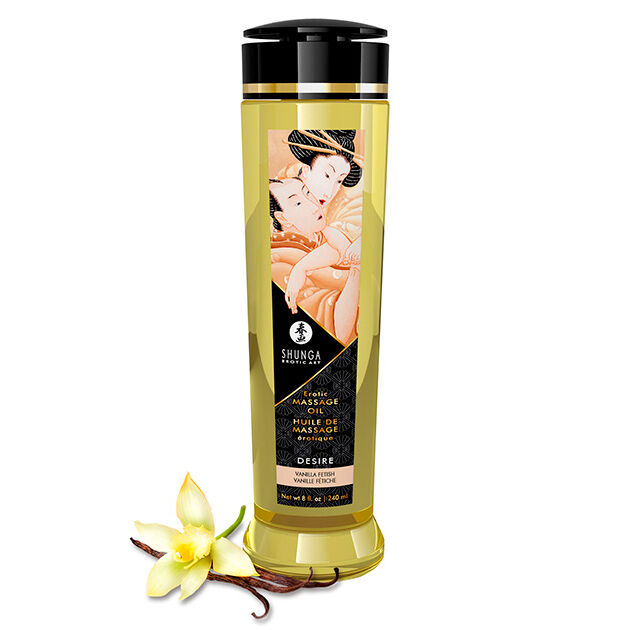SHUNGA - ACEITE DE MASAJE ERÓTICO DESEO 240 ML