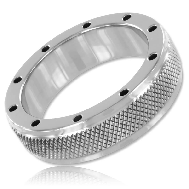 METAL HARD - ANILLO METAL PARA PENE Y TESTÍCULOS 55 MM