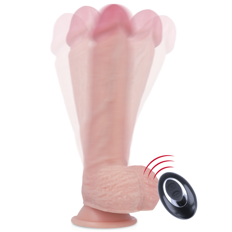 ROCKARMY - ARNÉS + LIQUID SILICONE VIBRADOR CONTROL REMOTO PREMIUM APACHE 20.5 CM -O- 4.62 CM - Imagen 14