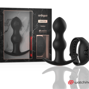 ANBIGUO - WATCHME REMOTE CONTROL PLUG ANAL VIBRATOR TIBERIO
