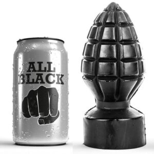 ALL BLACK - PLUG ANAL 14 CM