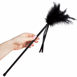 SECRETPLAY - BLACK FEATHERS 40 CM