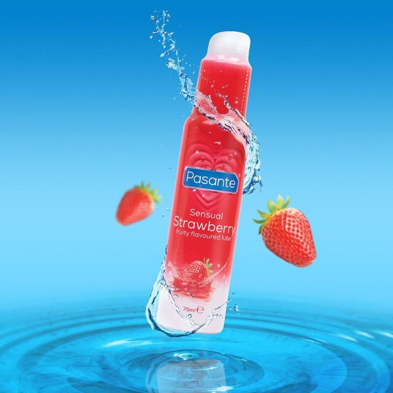 PASANTE - LUBRICANTE FLAVOR STRAWBERRY 75 ML - Image 2