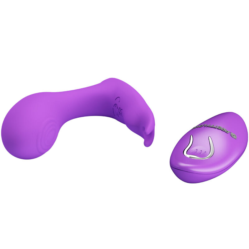 PRETTY LOVE - IDABELLE VIBRATION PULSATION REMOTE CONTROL VIOLET - Image 3