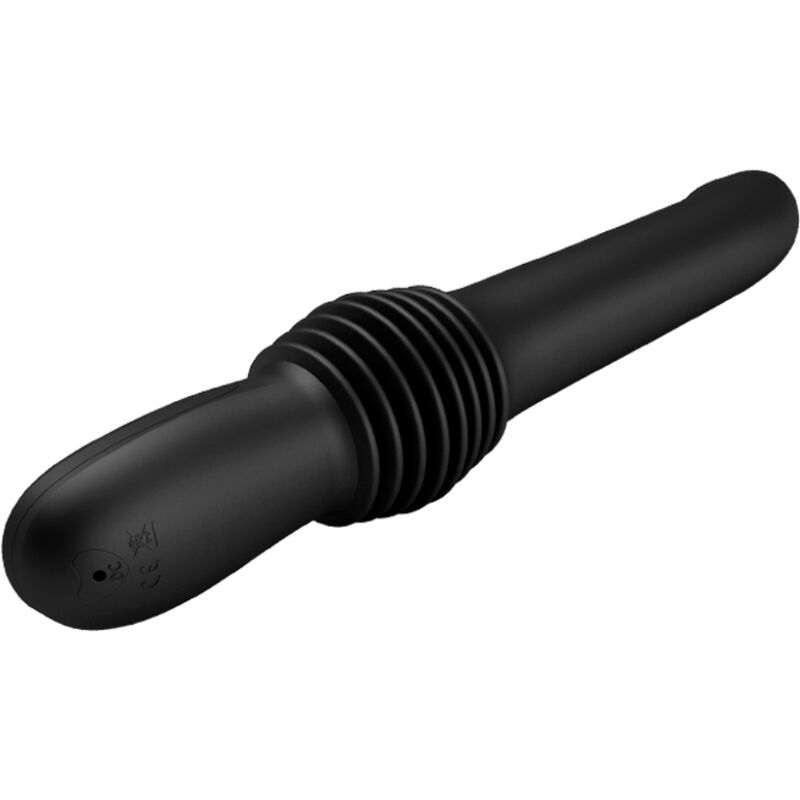 PRETTY LOVE - PAZUZU VIBRATOR 3 THRUST MODES BLACK - Image 4