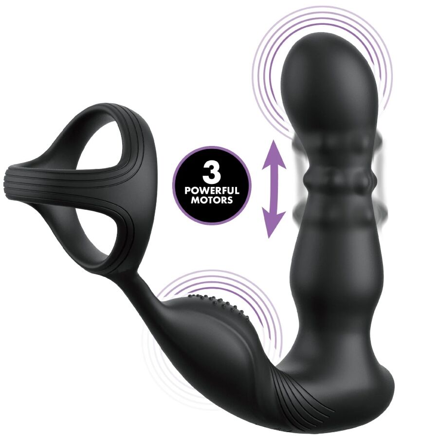 ANAL FANTASY ELITE COLLECTION - VIBRATING ANAL RING AND MASSAGER WITH REMOTE CONTROL - Image 2