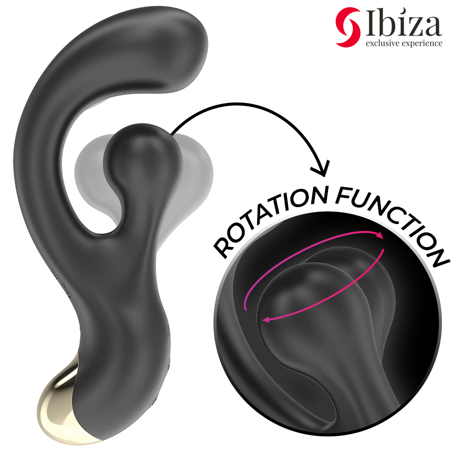 IBIZA - VIBRATING ROTATING STIMULATOR - Image 4