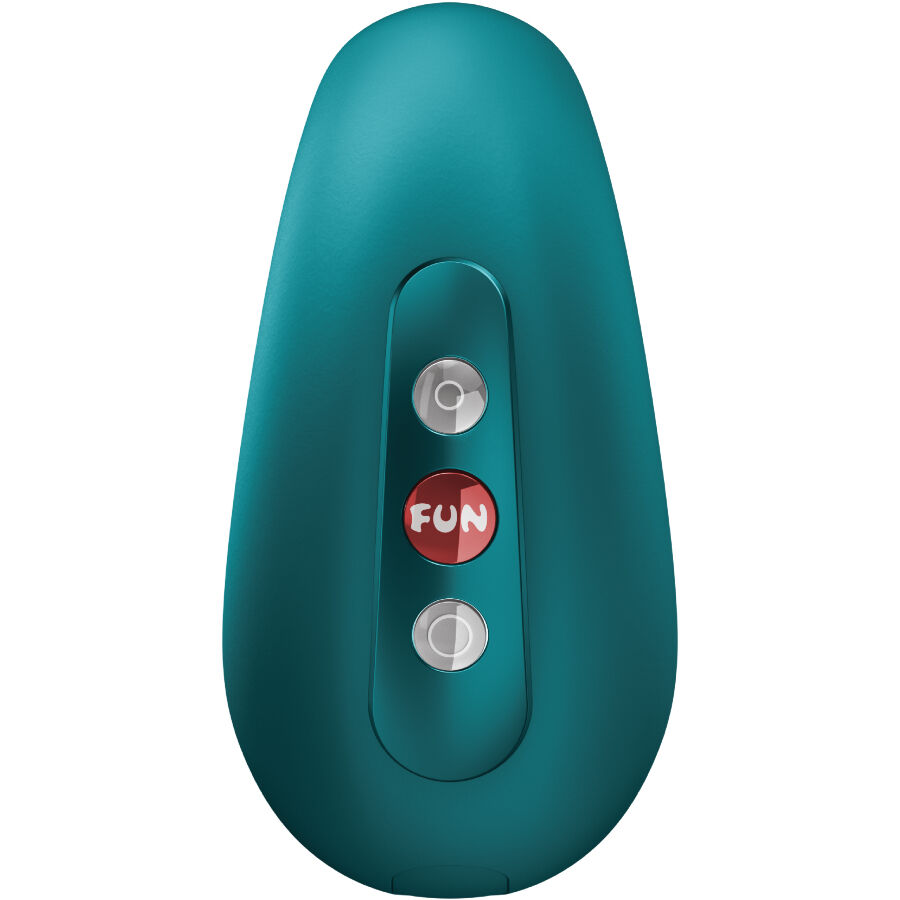 FUN FACTORY - CHERIE DOUBLE AIR PULSE VIBRATOR BOTTLE GREEN - Image 3