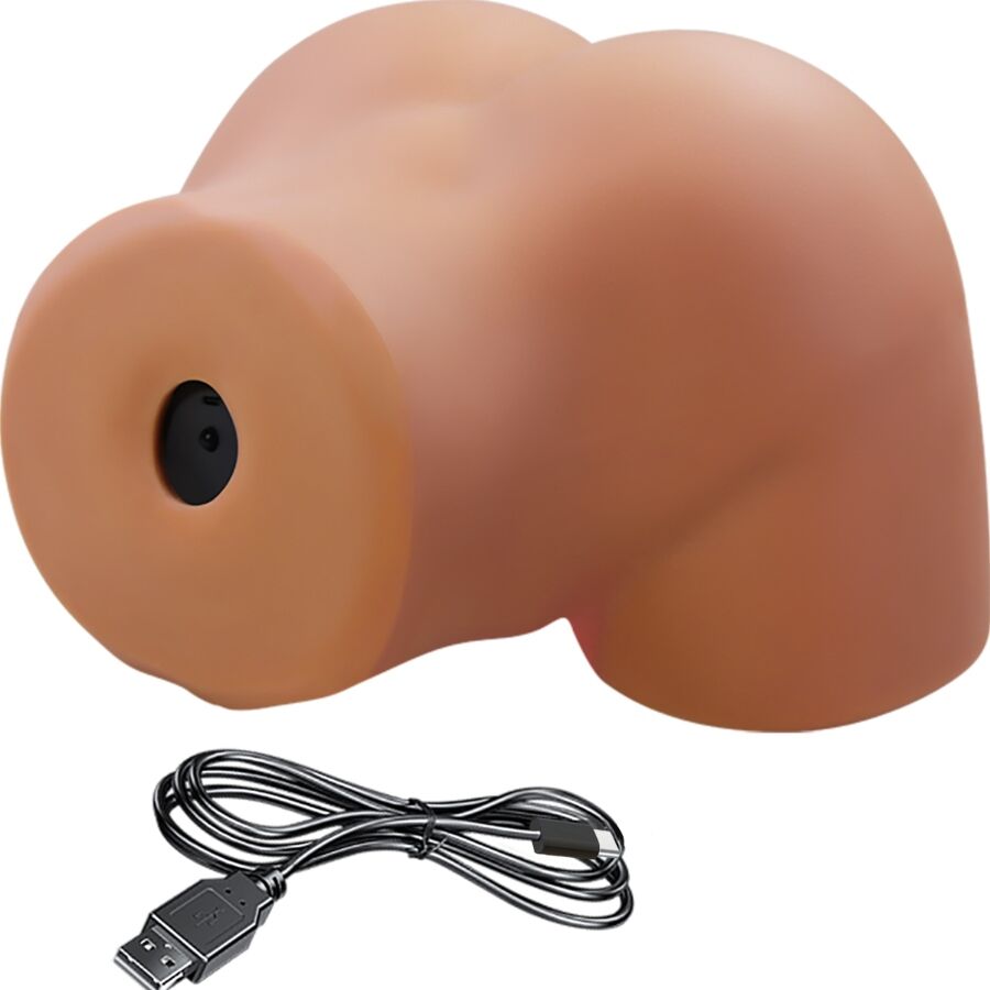 CRAZY BULL - ILANA REALISTIC FEMALE BUTT VIBRATOR AND SUCKER WITH SOUND 6.8 KG - Image 4