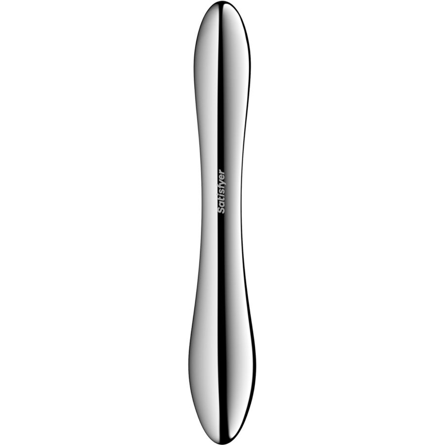 SATISFYER - PURE GRAVITY 1 STAINLESS STEEL DOUBLE-ENDED DILDO - Image 4