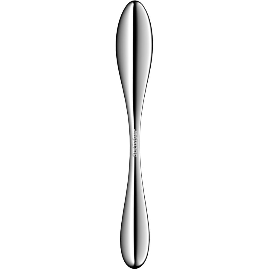 SATISFYER - STAR FORCE 3 STAINLESS STEEL DOUBLE-ENDED DILDO - Image 4