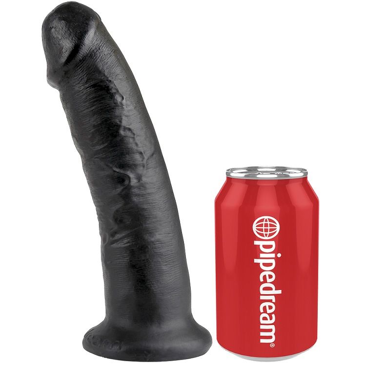 KING COCK - 9 DILDO BLACK 22.9 CM - Image 3