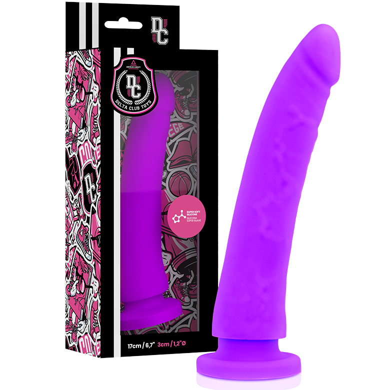 DELTA CLUB - TOYS LILAC DILDO MEDICAL SILICONE 17 CM -O- 3 CM - Image 2